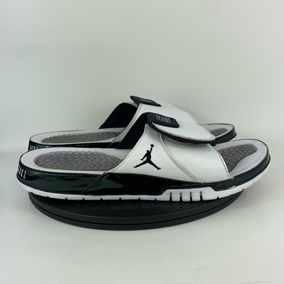 Nike Air Jordan Hydro XI Retro Slides 'Easter Emerald' AA1336-117 Men's Size 13 - Picture 4 of 14